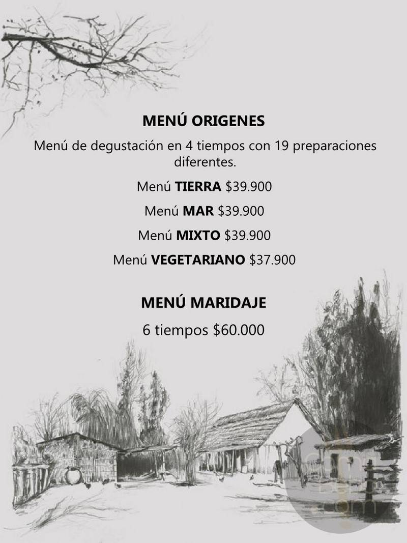 Peumayen Ancestral Food Menu p3