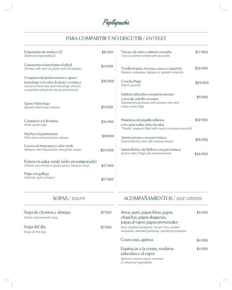 Pinpilinpausha Menu p4