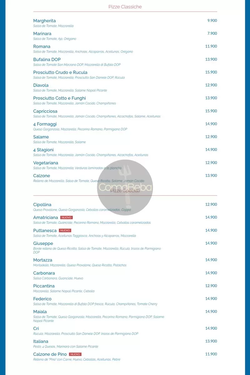 Brunapoli Carta con Precios 2025