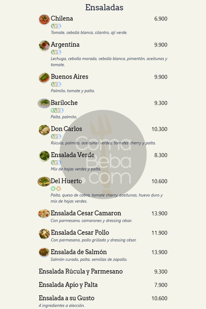 Don Carlos Santiago Menu p4
