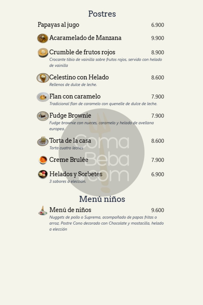 Don Carlos Santiago Menu p6