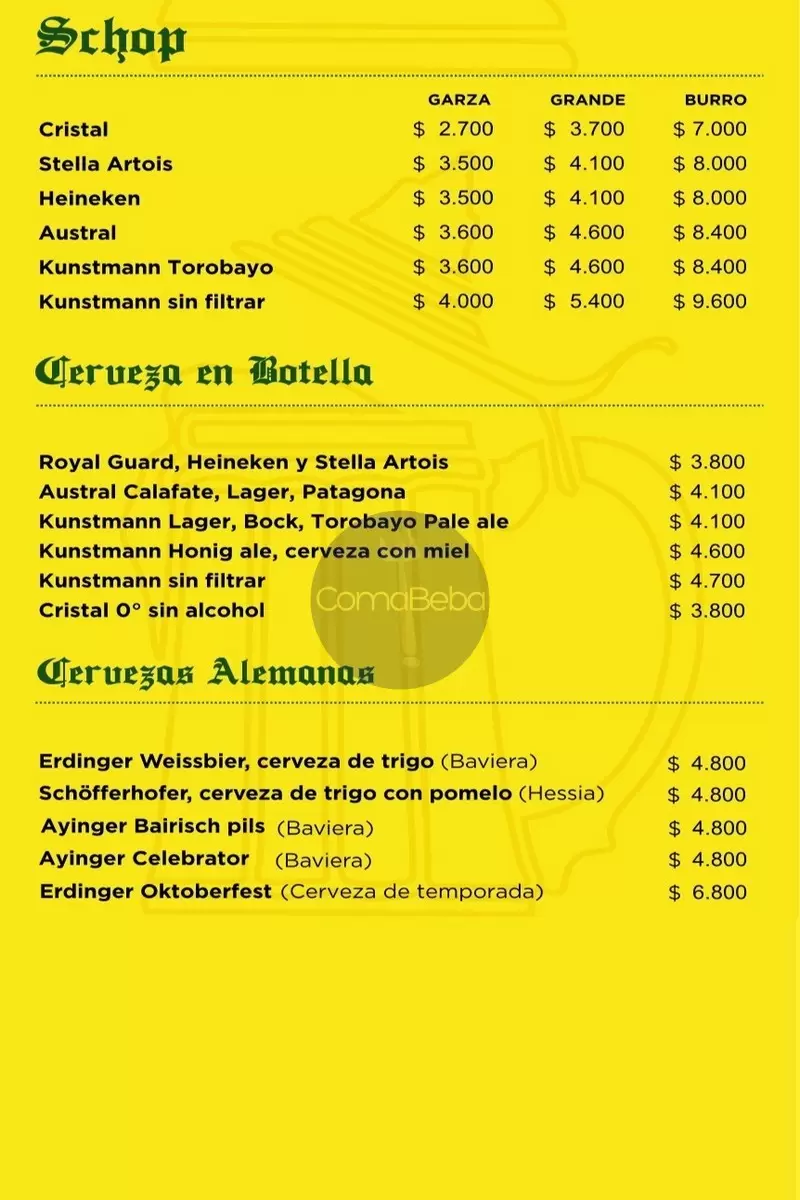Elkika Ilmanau Santiago Menu with Prices p2