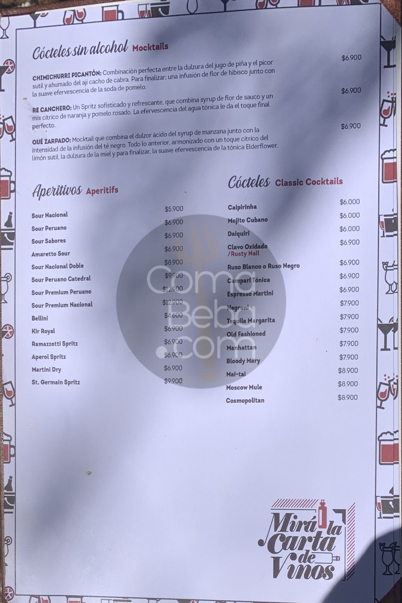 La Cabrera Menu p2
