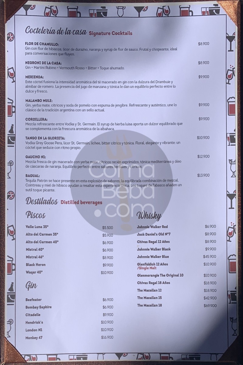 La Cabrera Menu p3