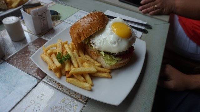 Egg Sandwich at Sofa Café