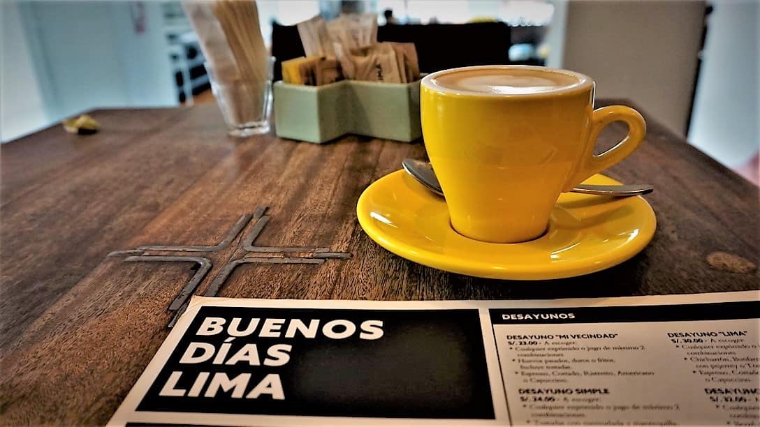 Buenos Dias Lima! en Café de Lima