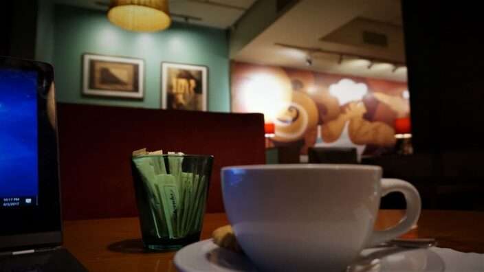 Food and Décor at Lucio Caffè