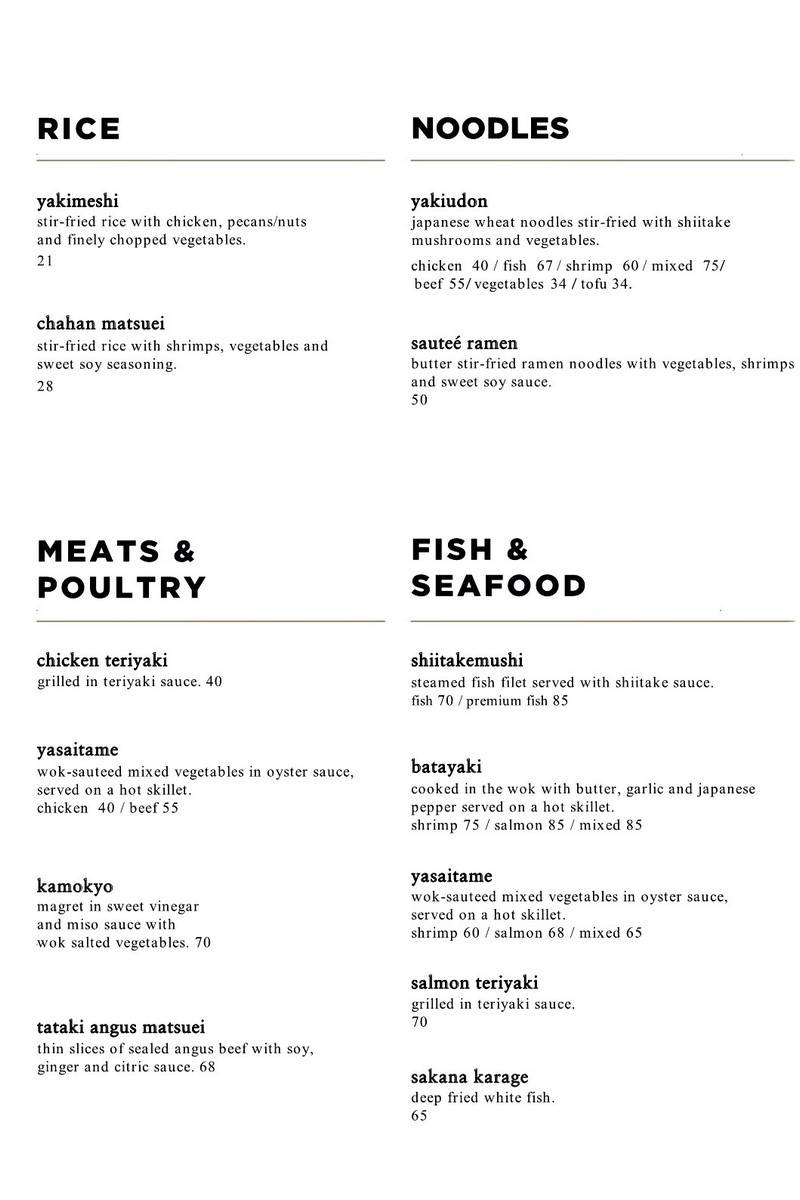 Matsuei Menu with Prices p8