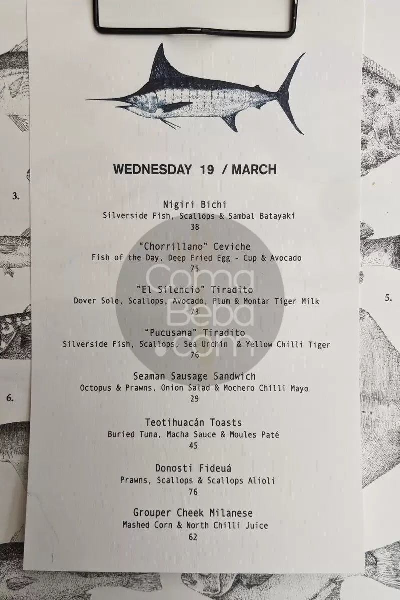 El Mercado Restaurant Lima Menu p2