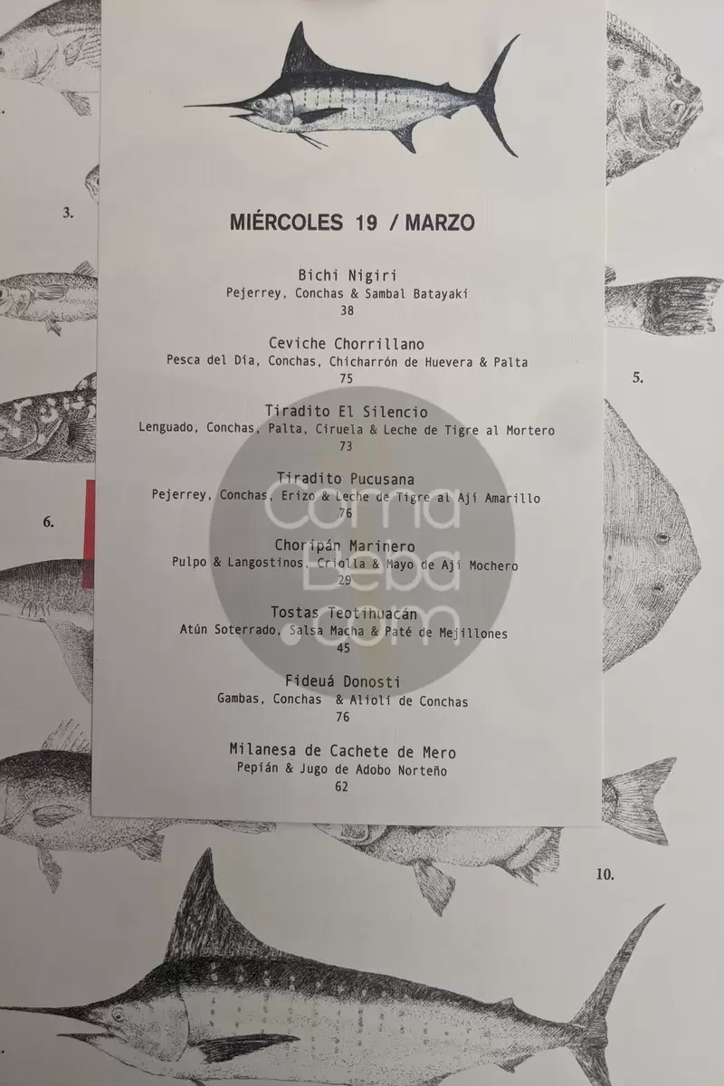 El Mercado Restaurante Carta p2