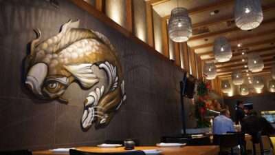 Food and Décor at Matsuei