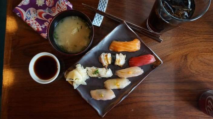 Sushi and Sashimi at Rokai