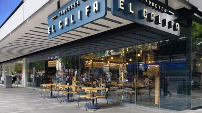 Food and Décor at Taquería El Califa