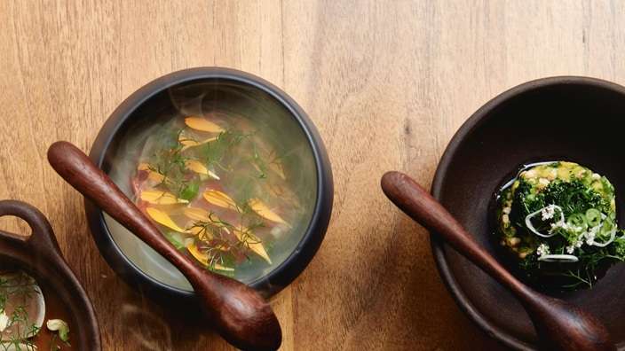 Food and Décor at Quintonil