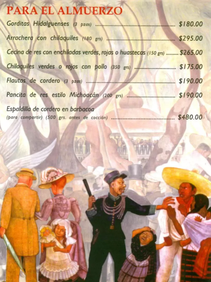 El Cardenal – Ciudad de México – Carta p4