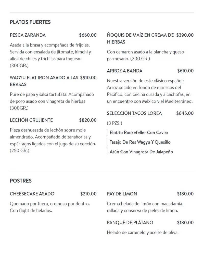 Lorea Ciudad de México Carta p2